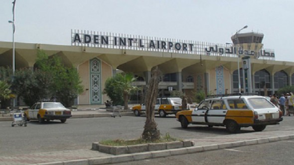 Uluslararası Aden Havalimanı Kapatıldı