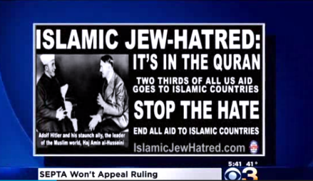 ABD'de İslam Karşıtı Afişe İzin