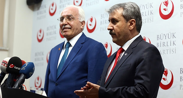 BBP ve Saadet Partisi'nden İttifak