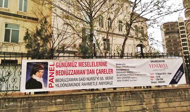 Bediüzzaman Afişine HDP'li Belediyeden Engel