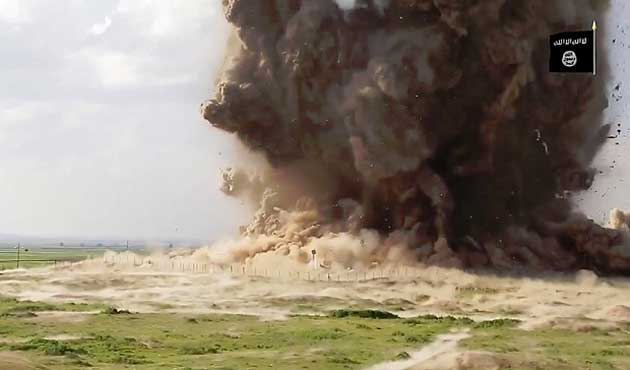 IŞİD Antik kent Nimrud'u Yıktı / VİDEO