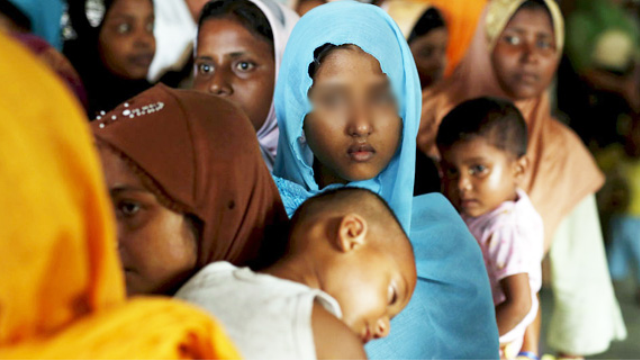 Rohingyalı Müslüman Kadınlara Toplu Tecavüz