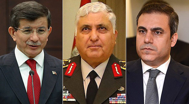 Davutoğlu, Özel ve Fidan ile Görüştü