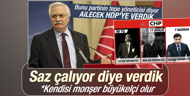 Demirtaş'aOy Veren CHP'li Özçelik: İyi Saz Çalıyor