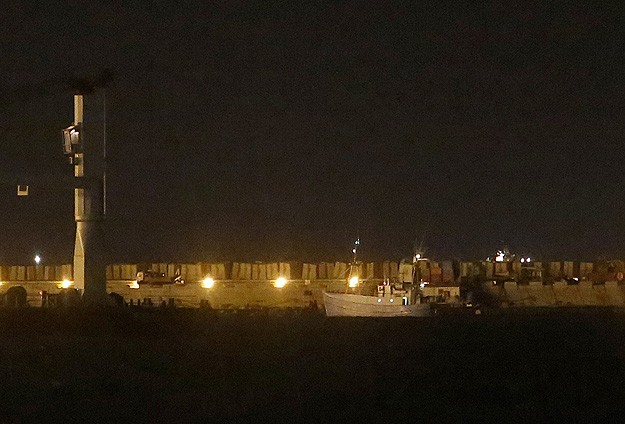 'Gazze'ye Özgürlük Filosu'nun Öncü Gemisi Aşdot Limanında