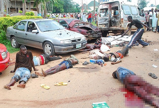 Nijerya'da BombalıSaldırı: 20 Ölü