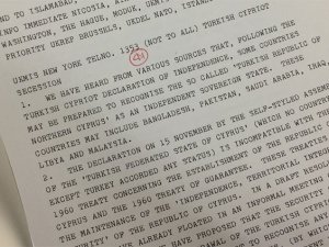 İngiltere KKTC'nin Tanınmamasını İstemiş