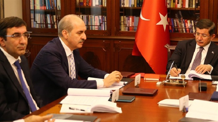 Davutoğlu Koalisyon Heyetleriyle Görüştü