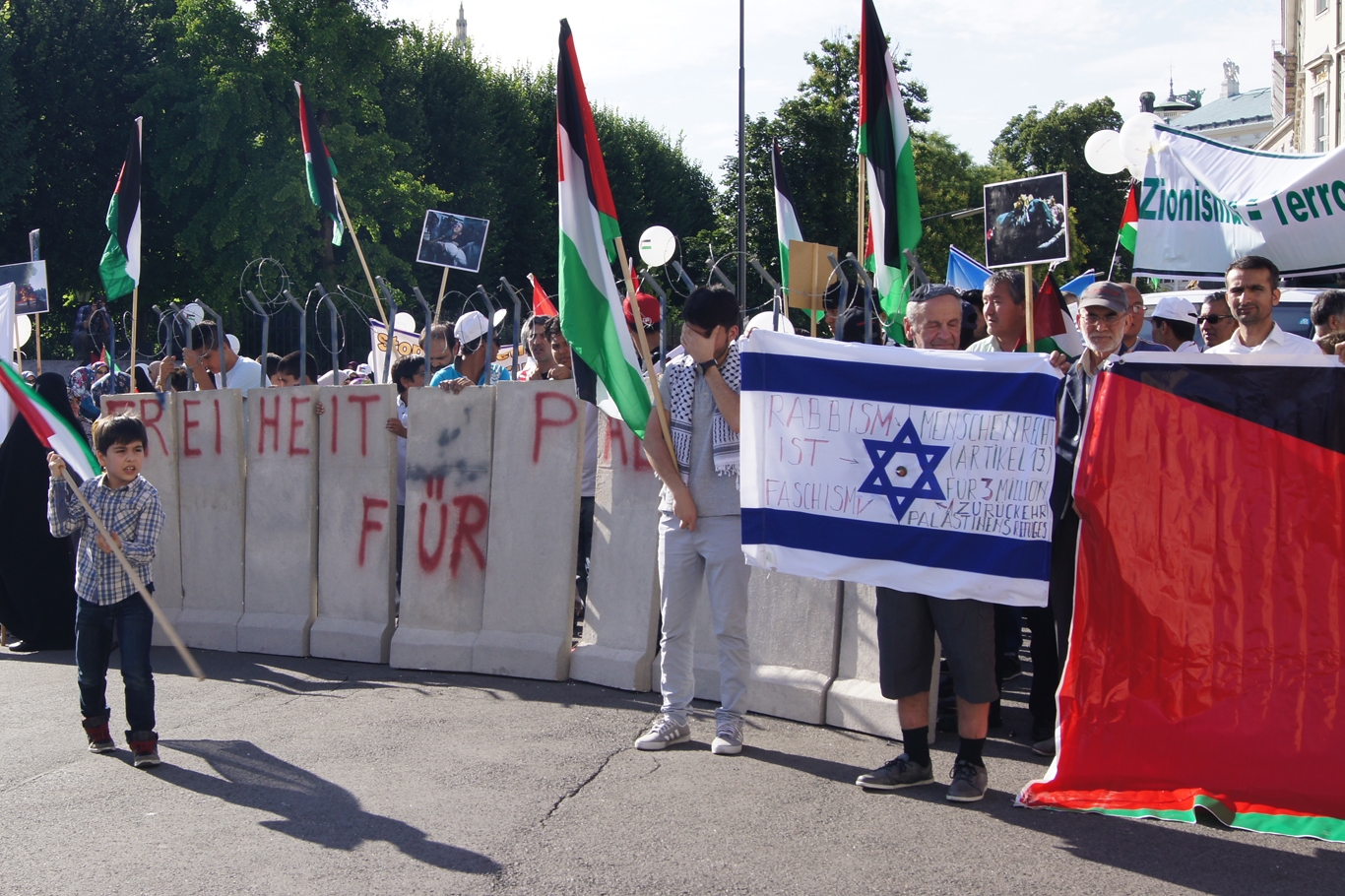 Viyana'da Kudüs Günü Yürüyüşü