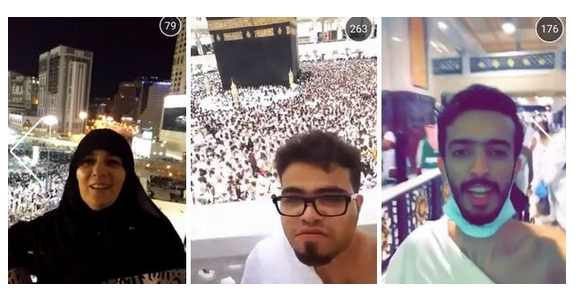 Snapchat Mekke'den Canlı Yayın Yaptı | FOTO