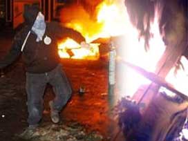 Oyakbank'a molotoflu saldırı