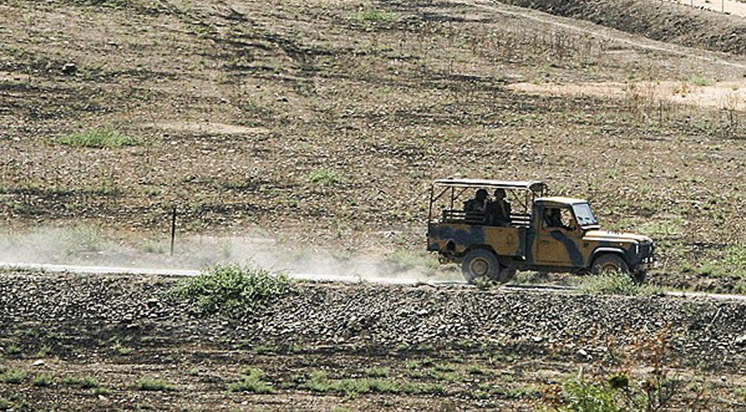 Halep'in Cerablus KentindeÇatışma Sesleri