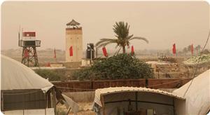 Mısır Ordusu Gazze Şeridi Sınırına Kırmızı Bayraklar Astı