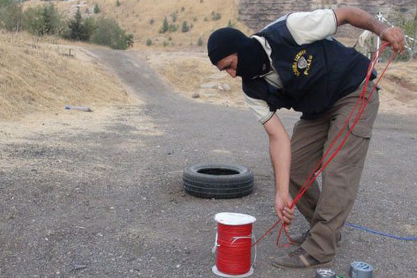 Urfa'da 6,5 ton Patlayıcı İmha Edildi