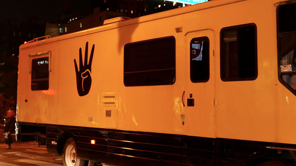 Sisi'ye Rabia Otobüsüyle Protesto