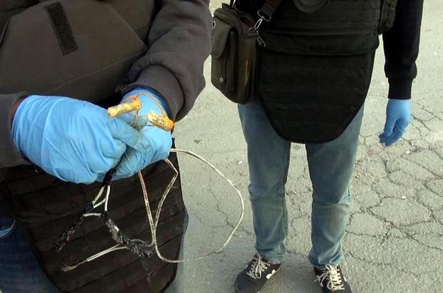 İstanbul Bayrampaşa'da Bombalı Motosiklet Yakalandı