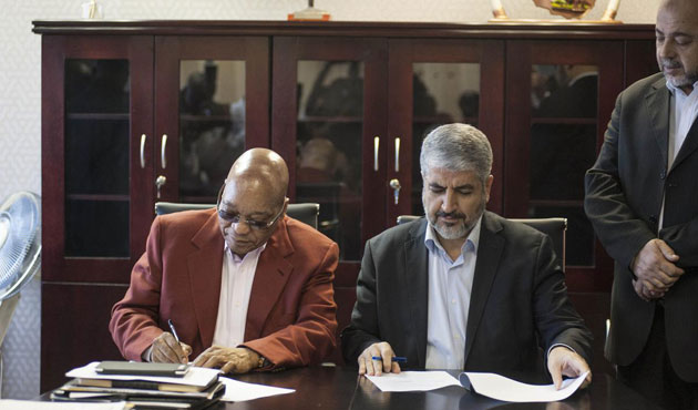 Hamas lideri Meşal Güney Afrika'da