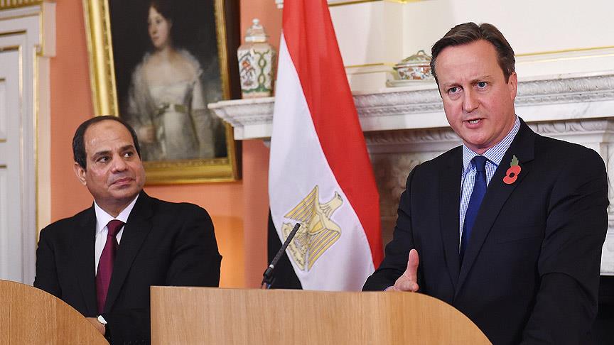 Cameron ile Sisi Ortak Basın Toplantısı Düzenledi