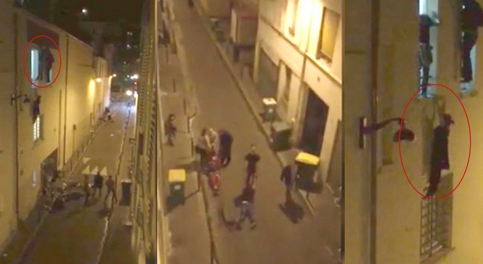 Paris'teki Saldırıların İlk Dakikaları | VIDEO