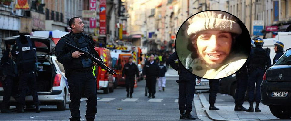 Paris Saldırganı Öldü