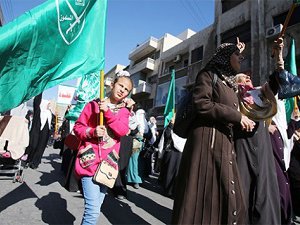 Ürdün Halkından Filistin'e Destek Yürüyüşü