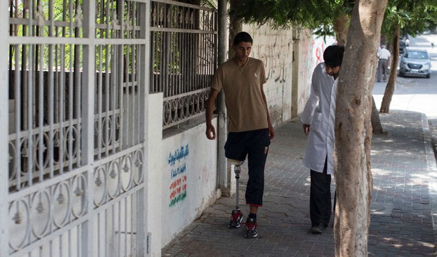 Gazze'de  Engelli  Olmak (FOTO)