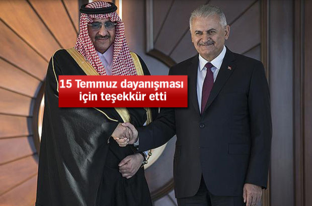 Binali Yıldırım Darbe Destekçisi Suud'a Teşekkür Etti
