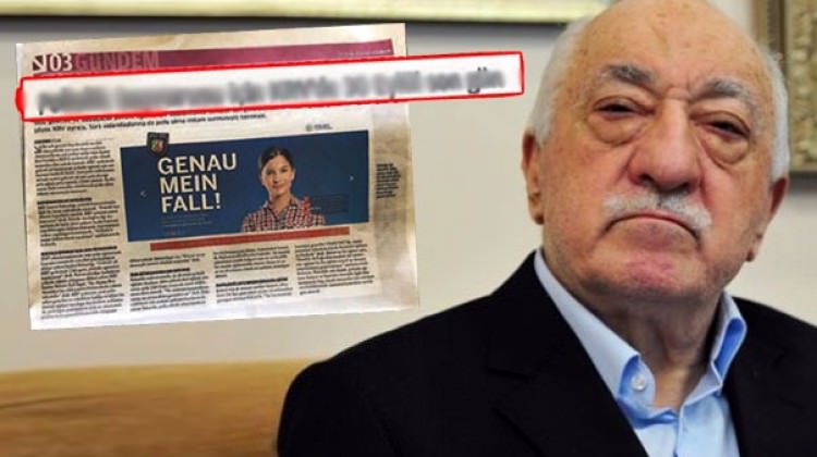 FETÖ'den Gazete Haberiyle Yeni Talimat