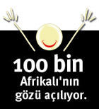 Benin"de 390 kişi ışığa kavuştu (FOTO)