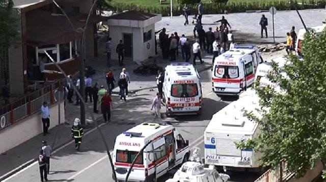 Gaziantep'te Canlı Bomba Kendini Patlattı