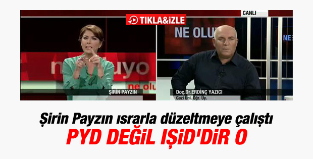 PYD'ye "Şirin" Gözükmeye Çalıştı !