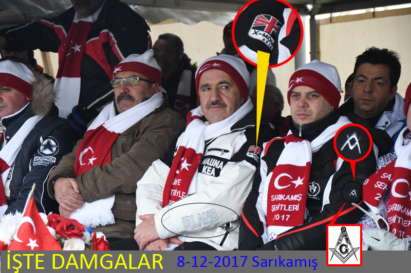 SarıKamış Anmasında İngiliz Bayrağı