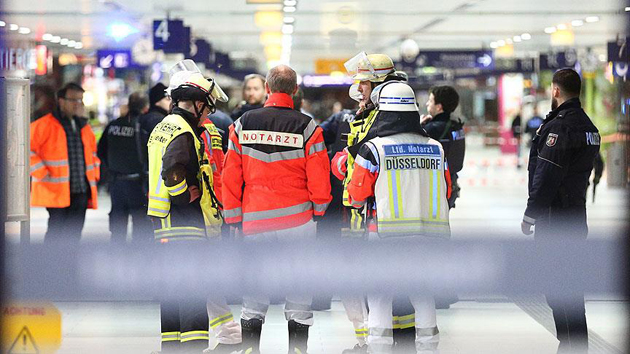 Almanya'da Ana Tren Garında Baltalı Saldırı