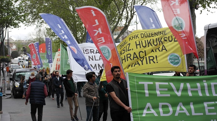 İslami Kesim 1 Mayıs Yürüyüşü Düzenledi
