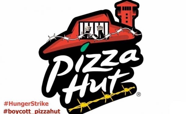 Pizza Hut  Filistinli Mahkumlarla Dala Geçti