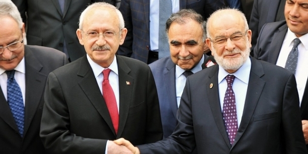 CHP'den Saadet Partisine Ziyaret