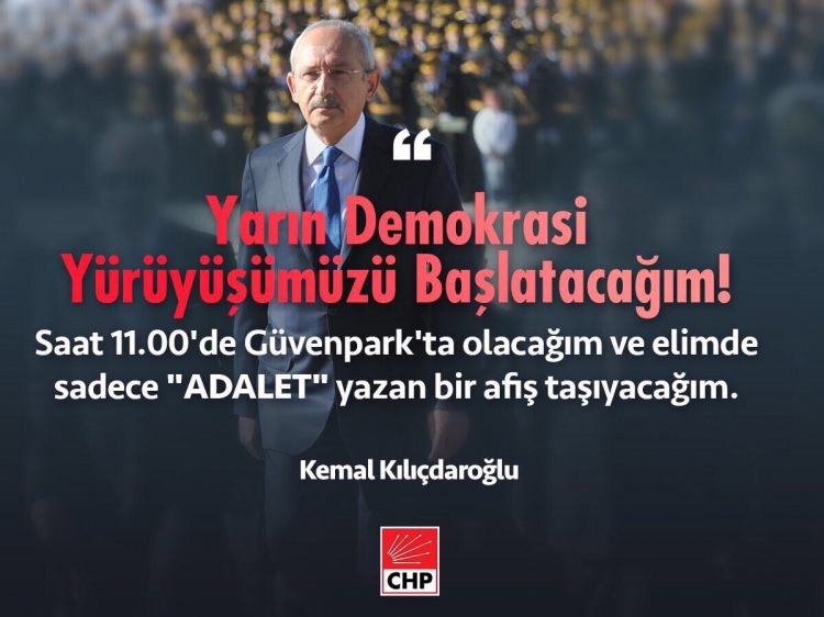 Kılıçdaroğlu: Daha Fazla Sokağa Çıkacağım