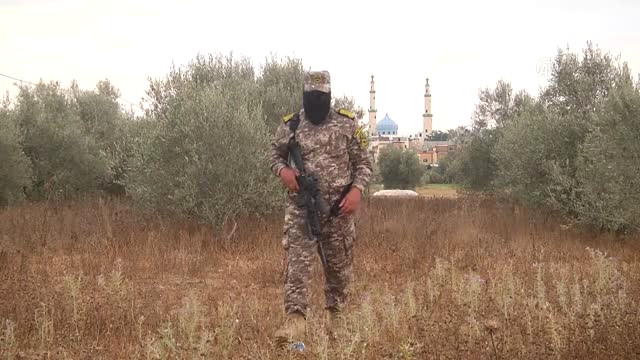 Gazze Sınırında Ramazan Nöbeti (Video)