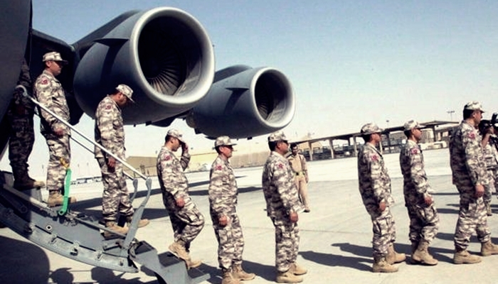 111 Türkiye Askeri Katar'da