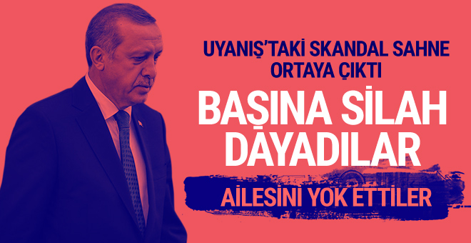 Uyanış Adlı  Filimde Erdoğan'ın Başına Silah Dayadılar