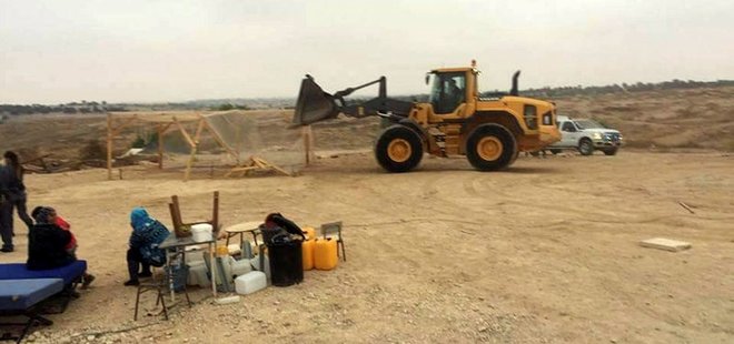 İsrail Bu Köyü 116. Kez Yıktı