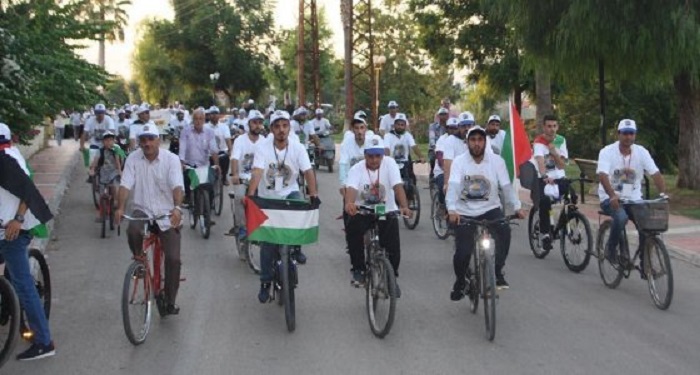 Mersin'de Kudüs için Pedal Çevrildi