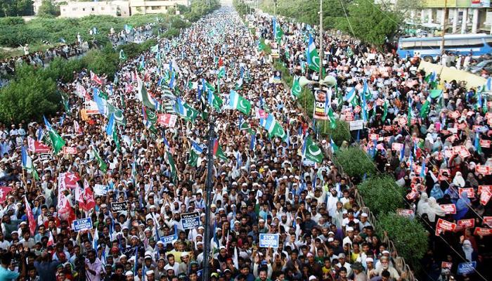 Pakistanlı Müslümanlar Arakan İçin Yürüdü