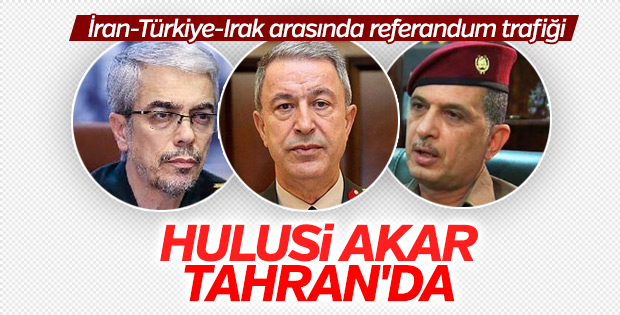 Hulusi Akar Tahran'da