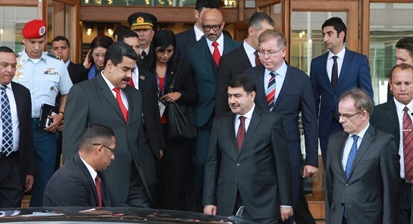Nicolas Maduro Ankara'da