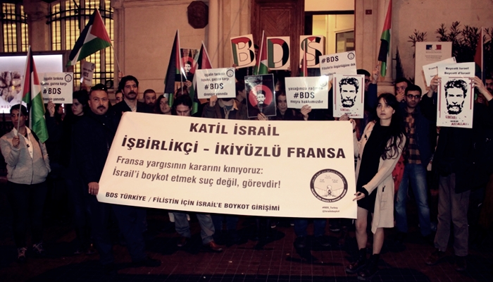 Valilik Filistin'e Destek  Eylemine İzin Vermedi !