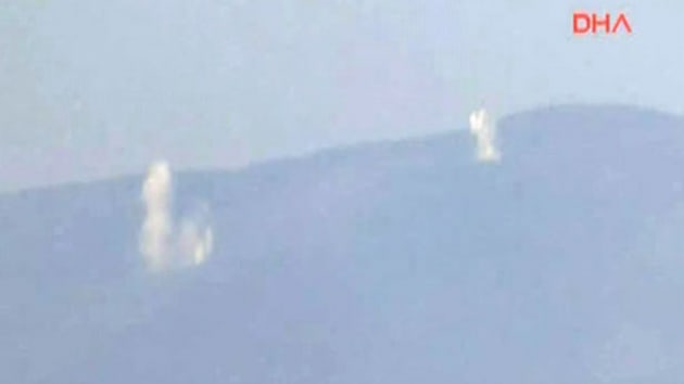 Darmık Dağı Bombalanıyor