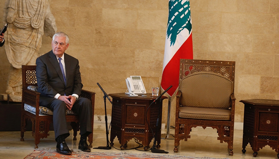 ABD Dışişleri Bakanına Su Bile Vermediler  (FOTO)