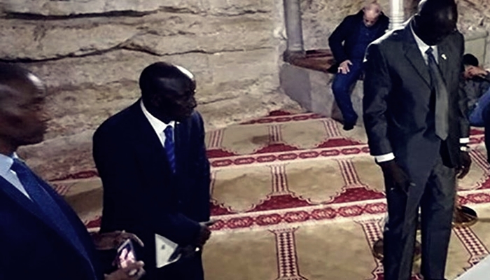 Filistinliler Senegal Başbakanına Tepki Gösterdi