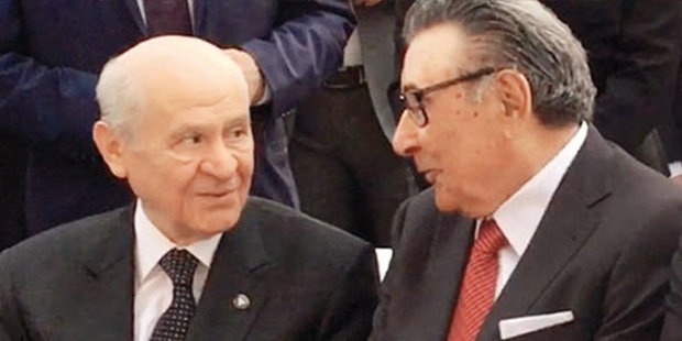 Bahçeli'den Aydın Doğan'a:  Övgüler